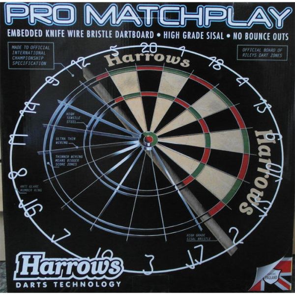 Harrows Dartboard Pro Matchplay Aussteller