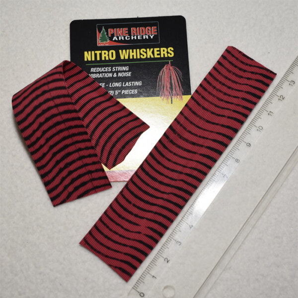 Pine Ridge Nitro Whiskers 1 Paar - Red