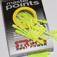 Strong Dart Master-Points Neon-Yellow 100er Pack