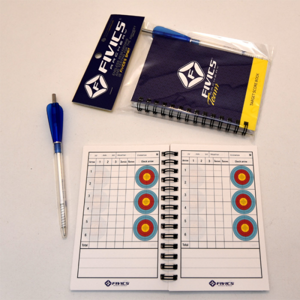Fivics Target Score Book