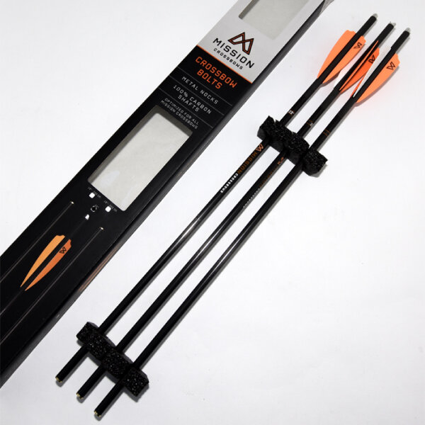 Mission, Armbrust Bolzen - 22 Zoll - 3er Pack, excl. Spitze