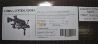 EK-Archery, Armbrust Cobra System RX Adder Set 130 Pfund mit Magazin 5 Schuß