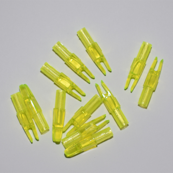Cross-X, Pfeilnocke für Ø 6,2 mm - Fluo Yellow 6er Pack