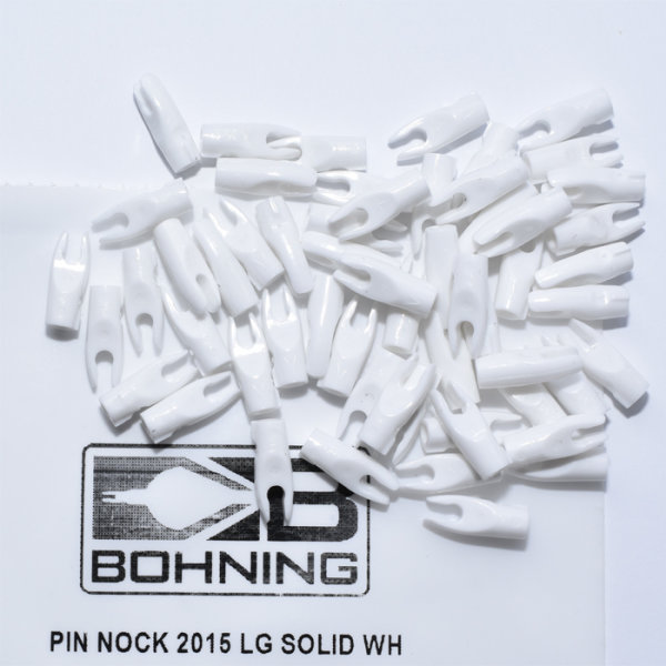 Bohning, Pfeilnocke für Pin´s Large White 6er Pack