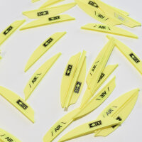 Bohning, Vanes Air 2 Zoll - Fluo Yellow - 12er Pack