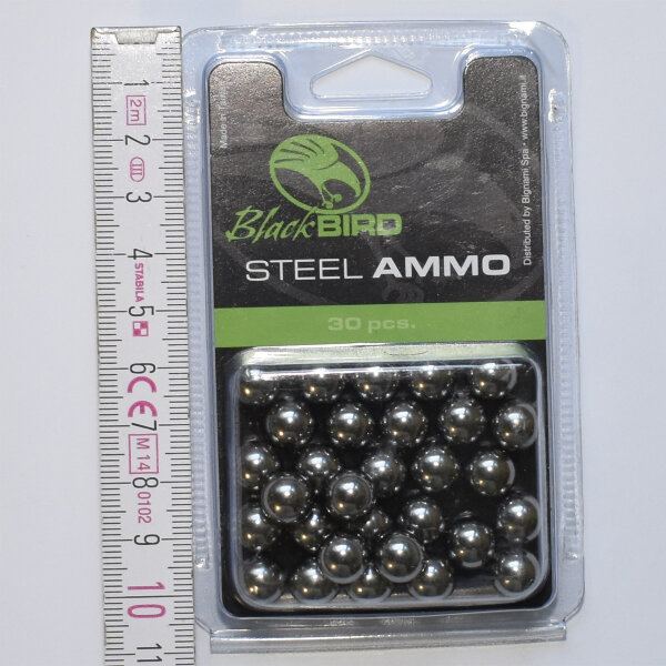 Blackbird Stahlkugel für Schleuder 30er Pack