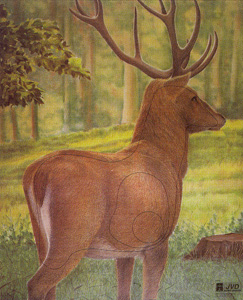 Tierbild Hirsch, 96 x 110 cm