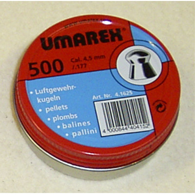 Umarex Diabolo Rundkopf 4,5mm 500er Pack