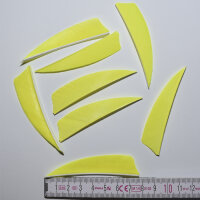 Gateway, Naturfedern Solid Color  3 Zoll RW shield -...