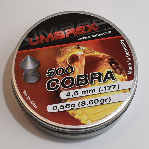 Umarex Diabolo Ø 4,5 mm Cobra 500 Stück